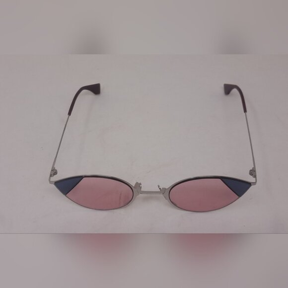NEW Fendi Women\'s Sunglasses Cut Eye Rose Silver Cat Eye FF0342/S 51-23-140 main image 8